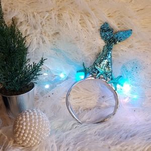 NEW Girls Mermaid Glowing Headband